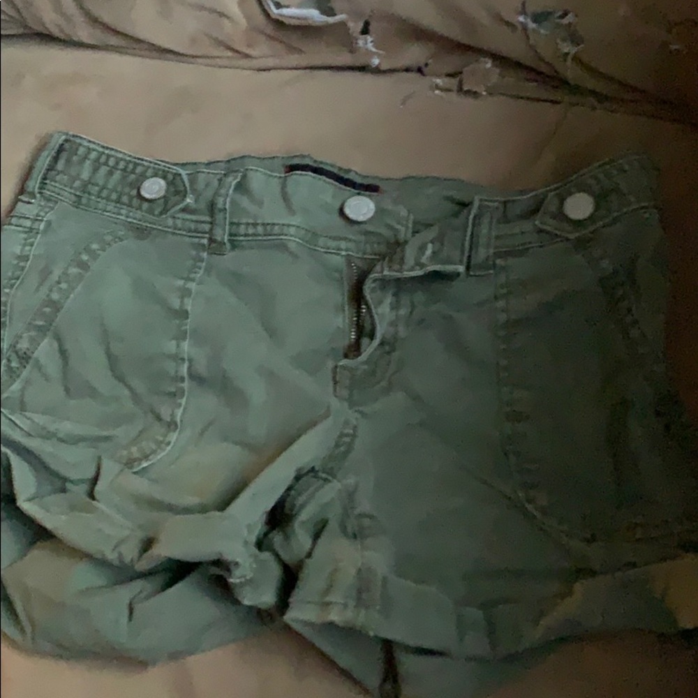 Aeropostale army green shorts